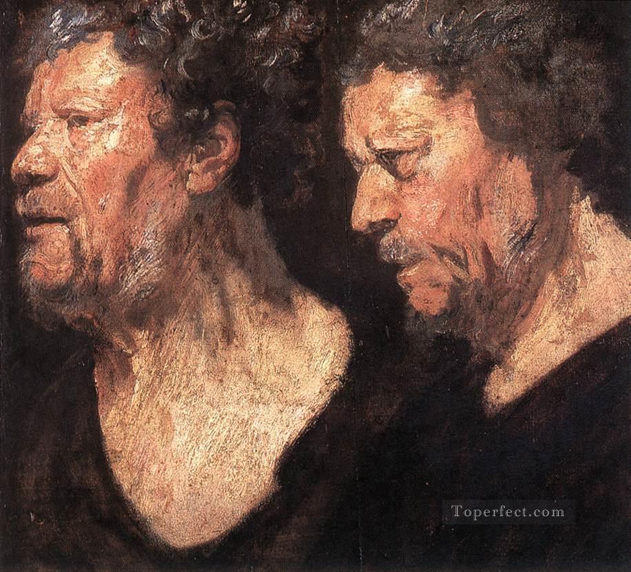 Studies of the Head of Abraham Grapheus Flemish Baroque Jacob Jordaens Oil Paintings